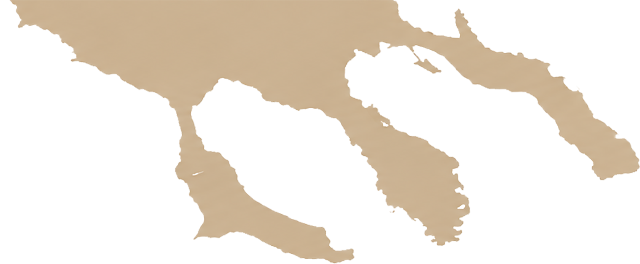 Halkidiki beaches map
